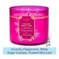 SG Stock ⭐️ CRUSHED CANDY CANE Bath & Body Works 3-Wick Scented Candle Home Fragrance Bath BodyWorks