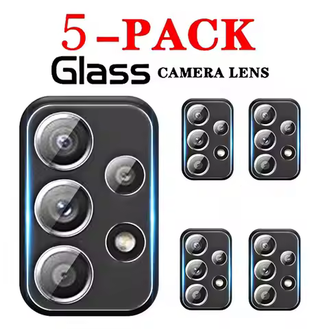 5PCS Tempered Protective Glass for Samsung Galaxy A23 Cover camera Screen Protector Film for Samsung