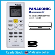 Panasonic Air Cond Aircond Air Conditioner Nanoe Remote Control PAN-15