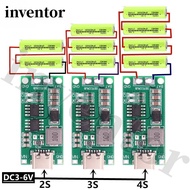 18650 Lithium Battery Multi-Cell 2S 3S 4S Type-C To 8.4V 12.6V 16.8V Step-Up Boost LiPo Polymer Li-Ion Charger 7.4V 11.1V 14.8V