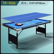 Billiards pool table  indoor household American billiards folding Billiard table #meja biliard