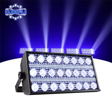 300W LED RGBW Strobe Beam Light Professional Stage Lighting Effects with Dimmable Color Changing for