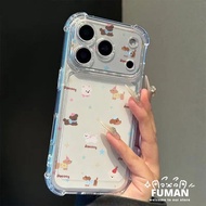 Cute Dog Star Clear Four-Corners Phone Case For OnePlus Ace 6 6T 5 Pro Ultra Racing 3 Pro 3V 2 Pro 2