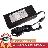 Genuine AcBel ADC027 19V 6.32A 120W AC Adapter Charger For MECHREVO MSI Laptop Power Supply Original
