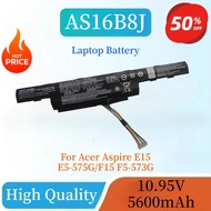 High Quality 10.95V 5600mAh Laptop Battery AS16B8J AS16B5J For Acer Aspire E15 E5-575G/F15 F5-573G R