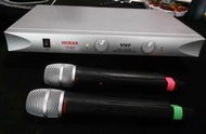 【台中寶山二手音響類】 HERAN HW-W01 無線麥克風系統