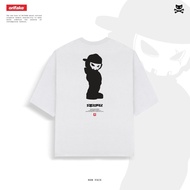 Orifake- Oversized T-Shirt Design New Face White