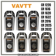 ORIGINAL VAVTT CR1220 / CR1616 / CR1620 / CR1632 / CR2016 / CR2025 / CR2032 BATTERY