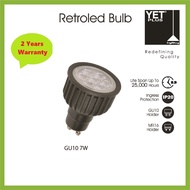 Yetplus LED Retroled Bulb GU10 (7W) - 2 years warranty / LED light bulb / Lampu LED / GU10 light bul