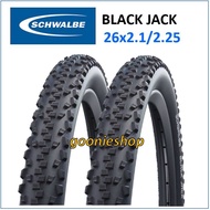 Schwalbe Black Jack 26" inch Tyre. 26x2.1/2.25 2pcs