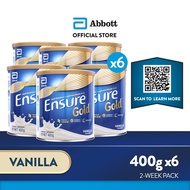 Ensure Gold HMB Vanilla 400G For Adult Nutrition Bundle of 6