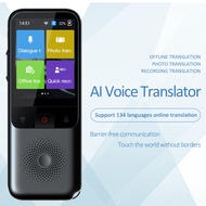 อุปกรณ์แปลพจนานุกรมเครื่องแปลภาษาอุปกรณ์แปลเสียงอัจฉริยะแบบเรียลไทม์ T11 Po แปล134ภาษา Tradutor แปลข้อความพกพา230808