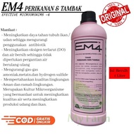 Em4 Perikanan Dan Tambak Molase 1 Liter / Cairan Probiotik Organik Cair Yang Sangat Cocok Untuk Kola