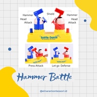 Hammer BATTLE/HAMMER Hit Toys - SENSORY PLAY MONTESSORI