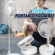 7200mAh Portable Fan Household Desktop Fan / USB Warm Light