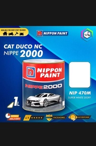 cat Duco Nippon Paint Nippe 2000 - 470M White Doff