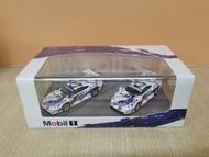 New 1:64 Sparky spark Porsche 911 GT1 Mobil 1 in #25#26 boxset car inno PMA mini GT car