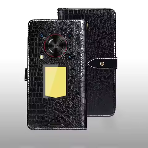 Flip case For Oukitel WP56 5G Case Crocodile pattern Leather Case card slots Cover For Oukitel WP56 