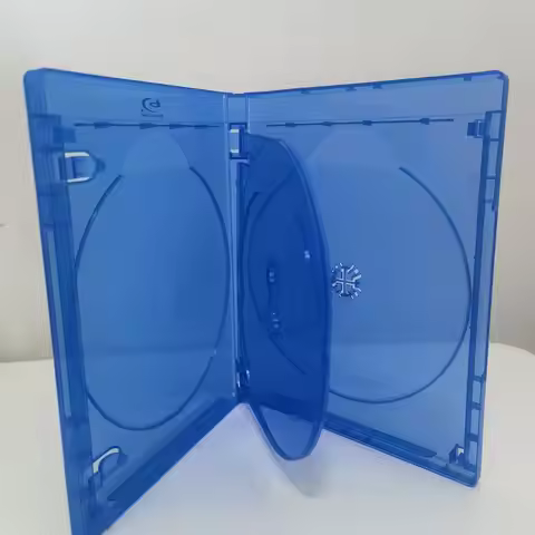 BDR Blu Ray Case CD DVD Disc Boxe Plastic Foldout For 3 Discs PS4 PS5 2Pcs/Pack
