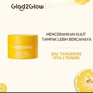 Glad2glow Tangerine Vita C Power Bright Glow Moisturizer 30g