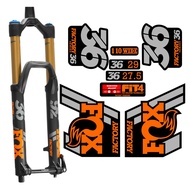 Fox float 36 Mtb fork decal Sticker, Racing