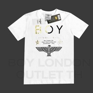 Boy London T-Shirt Code: B02TS1114Uwhite/Gold (Normal Yellow Stains) baju t shirt lelaki