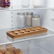 [Simhoa] Egg tray made of acacia wood, Japanese egg holder made of acacia wood,
