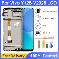 6.51" For VIVO Y12s LCD Display Touch Screen Digitizer Assembly Replacement For VIVO Y12 S V2026 V20