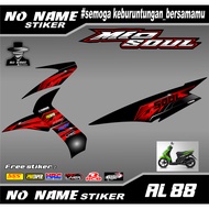 Striping Mio soul Variation (AL88) sticker variation sticker list Mio Soul mio soul accessories