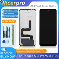 【In stock 】original 6.3 "display for Doogee S88 plus LCD touch screen assembly replacement for Doogee S88 pro/ S88 plus LCD
