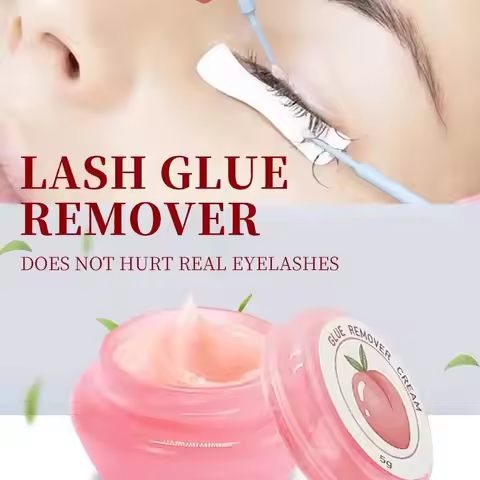 GTGDHNY Eyelash Glue Remover Quick Unloading Adhesive Professional Cream Remover for Eyeslashes De P
