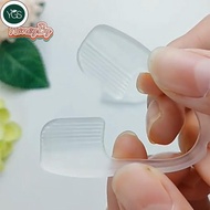 YGS  4Pcs Mouth Teeth Guard For Teeth Grinding  Night Rubber Protection Mouth Guard Mouth Clenching 