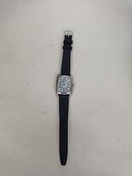 簡約風格手錶(stainless steel back water resistant,  Genuine Leather)