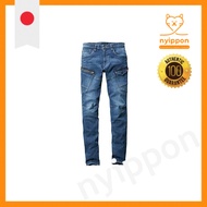 Burtle Work Cargo Pants (Unisex) 5012 Cordura Cool Stretch Denim All Season Size 7L 45 Indigo
