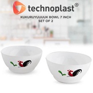 JUMBO CHICKEN BOWL B703X2 TECHNOPLAST KUKURUYUK
