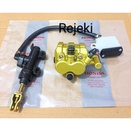 Rear CALIPER PLUS BRAKE MASTER SET REAR HONDA NRS 150 R RR SP WITHOUT BRACKETS