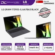 【Pre-Order】 LG GRAM 17Z90S-G.AA78A3 BLACK (NEW 14th GEN INTEL ULTRA 7/16GB/ 1TB /17"WQXGA+16:10 IPS 