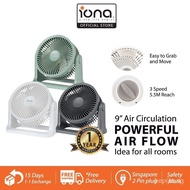 【In stock】IONA 9 Inch Air Circulation High Velocity Fan | Floor Desk Small Fan - GLT920 YIML