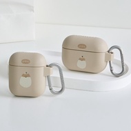 來點動物奶茶小狗強悍防摔AirPods保護套
