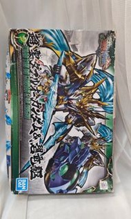 全新Bandai  SD GUNDAM WORLD 三國創傑傳 系列組裝模型，型號為 No.07 趙雲 00 高達 ＆ 碧龍驅（Zhao Yun 00 Gundam & Bilongqu）
