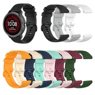 Strap For Garmin Forerunner 245 / vivoactive 3 / vivomove Luxe Silicone Wirstband Replaceable Strap 