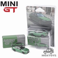 MINI GT 1:64 M5 (G90) Isle of Man Green Metallic Diecast Model Car