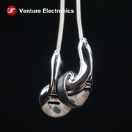 Venture Electronics Monk slim metal  3.5SE/2.5TRRS/4.4TRRRS Earbuds Hifi Monk sm Earphones