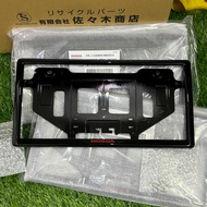 Honda Access Frame Japan Original No Plate Frame Berlina Black JDM Rear