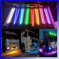 GBS CAR LED TRUCK LORI LAMPU TOMYAM VIRAL 48INCH 12-48V AKSESORI LORI LAMPU TUBE T8 WARNA RGB REMOTE