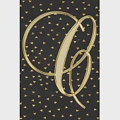 C Journal: A Monogram C Initial Capital Letter Notebook For Writing And Notes: Great Personalized Gift For All First, Middle, Or