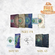 AL-QURAN AL-KARIM MUSHAF MUFIQ FOUNDATION RESTU (F4, A5, B5 SIZE)