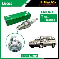 TRIMAS Naza Ria Kia Carnival 2.5 V6 1999-2005 Original Lucas Iridium Spark Plug (6 PCS)