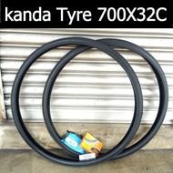 Kenda Tyre Tube Bicycle Sport 700X32C Fixie Road Bike Tayar Tuib Basikal Lumba 700C Besar 29X1.25 mt