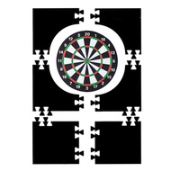 Dartboard Surround Wall Protector Board Ring for Standard Size Dartboards